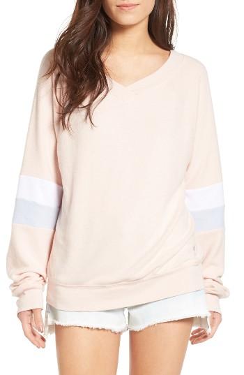Women's Wildfox Gidget Beach Jumper Pullover - Pink