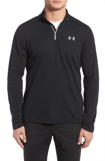 Men's Under Armour Coldgear Quarter-zip Pullover - Black