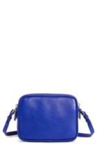 Calvin Klein 205w39nyc Small Leather Camera Bag - Blue