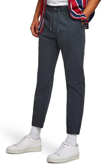 Men's Topman Woven Jogger Pants X S - Blue