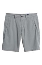 Men's Good Man Brand Monaco Diamond Dash Modern Fit Chino Shorts - Grey