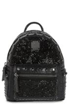 Mcm X Mini Stark Leather Backpack -