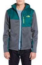 Men's North Face Apex Risor Hooded Jacket, Size - Grey