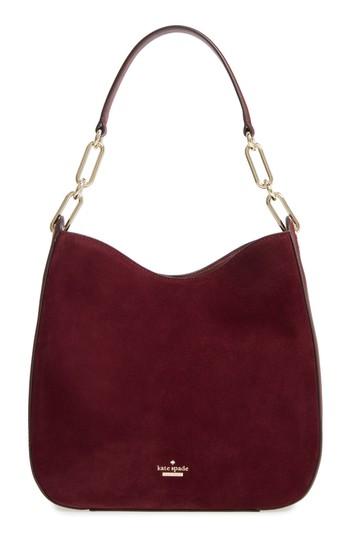 Kate Spade New York Robson Lane - Sana Suede Shoulder Bag - Purple