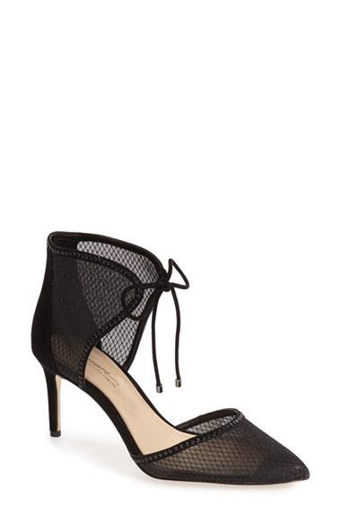 Women's Imagine By Vince Camuto 'mark' Mesh Panel D'orsay Pump .5 M - Black