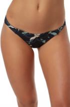 Women's O'neill Christy Twist Side Bikini Bottoms - Black