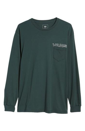 Men's Vans Simple T-shirt, Size - Green