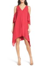 Women's Adelyn Rae Fiona Cold Shoulder Shift Dress - Pink