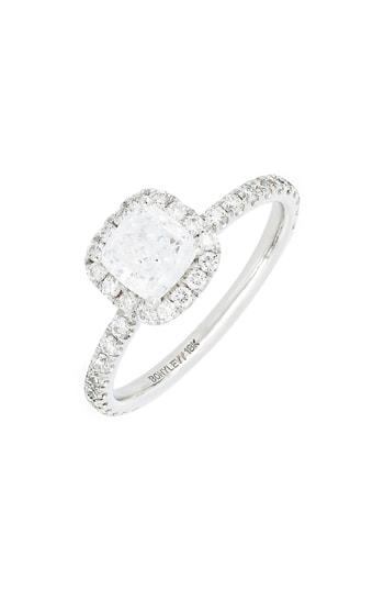 Women's Bony Levy Cushion Halo Pave Diamond & Cubic Zirconia Ring(nordstrom Exclusive)