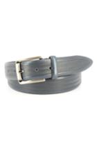Men's Remo Tulliani Raspail Leather Belt - Navy