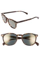Men's Oliver Peoples Finley 51mm Retro Polarized Sunglasses - Brown