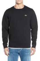 Men's Lacoste 'sport' Crewneck Sweatshirt (s) - Black