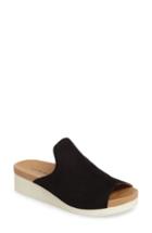 Women's Lucky Brand Finela Slide Sandal M - Black
