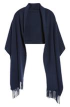 Women's Rag & Bone Classic Cashmere Scarf, Size - Blue