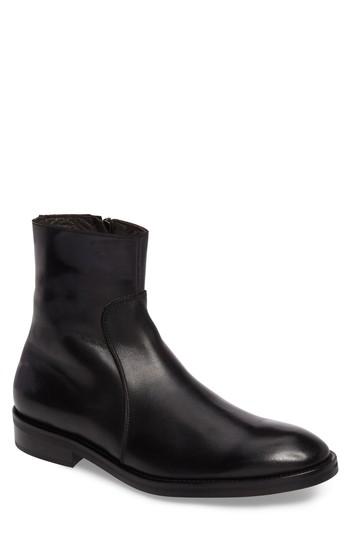 Men's To Boot New York Commodore Zip Boot .5 M - Black