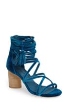 Women's Jeffrey Campbell 'despina' Strappy Sandal M - Blue