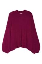Women's Bp. Balloon Sleeve Sweater - Purple