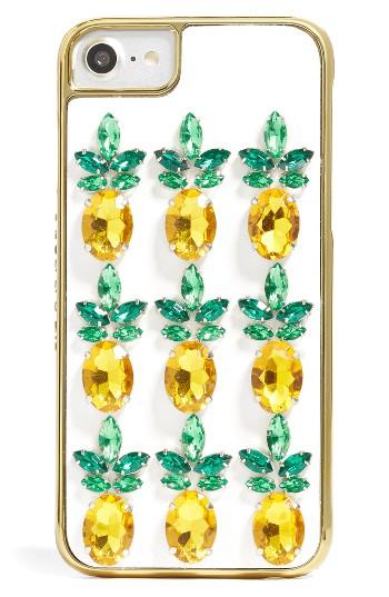Skinnydip Pineapple Bling Iphone Case -