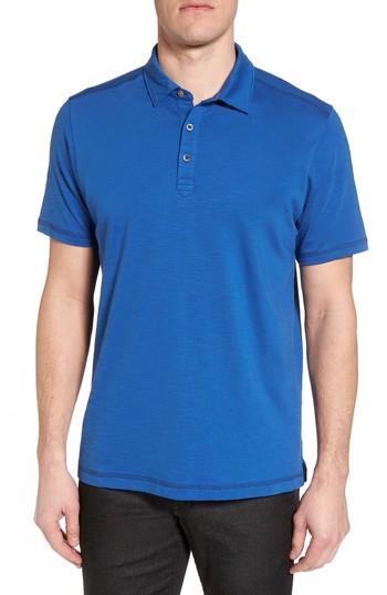 Men's Tommy Bahama Portside Palms Polo Shirt - Blue