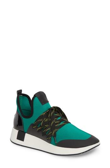 Women's Steve Madden Shady Sneaker .5 M - Green