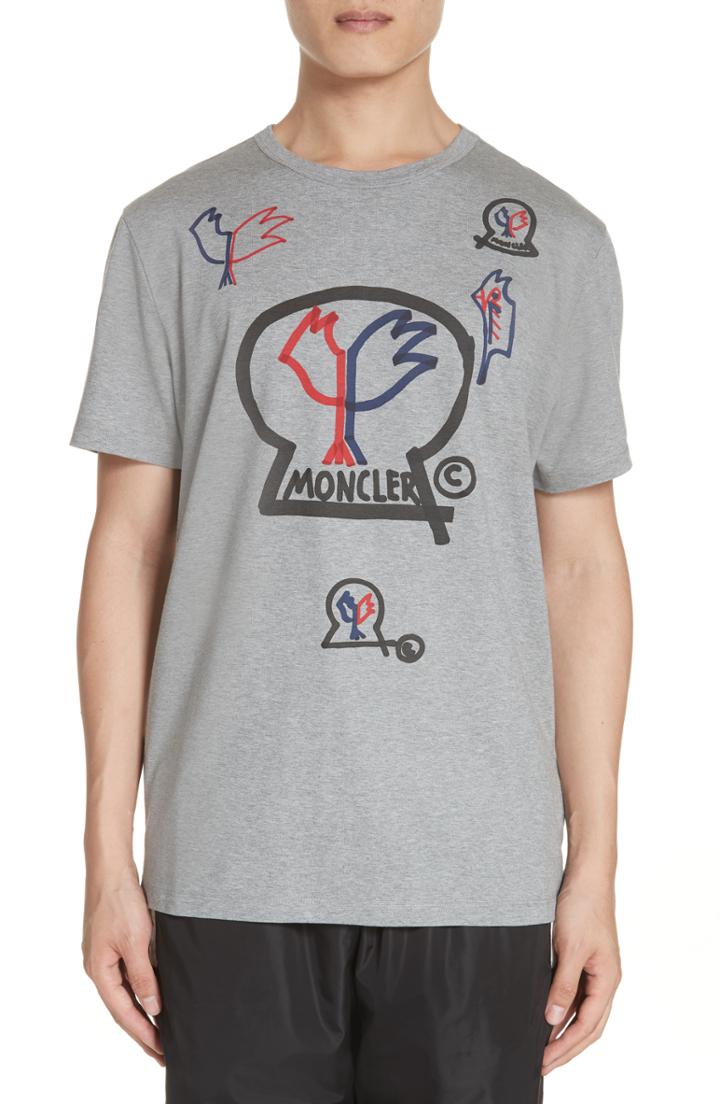 Men's Moncler Genius By Moncler Maglia Allover Graphic T-shirt