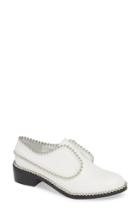 Women's Matisse Alexa Beaded Laceless Derby M - White