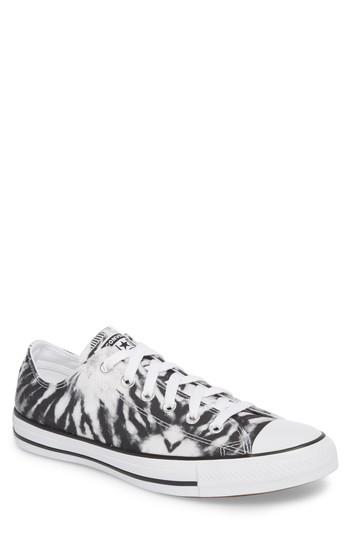 Men's Converse Chuck Taylor All Star Tie Dye Low Top Sneaker M - Black