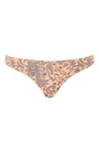 Women's Topshop Paisley Bikini Bottoms Us (fits Like 0) - Coral