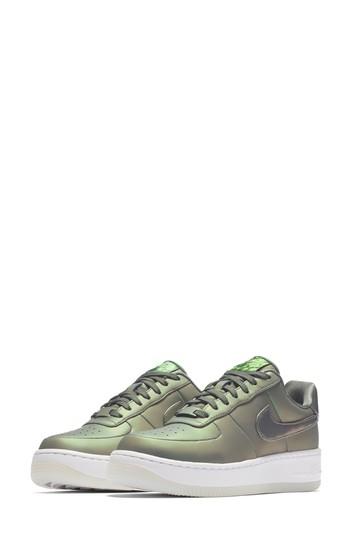 Women's Nike Air Force 1 Upstep Premium Lx Shoe M - Beige