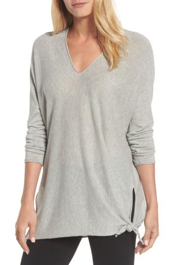 Women's Nic+zoe Essential Side Tie Top - Beige