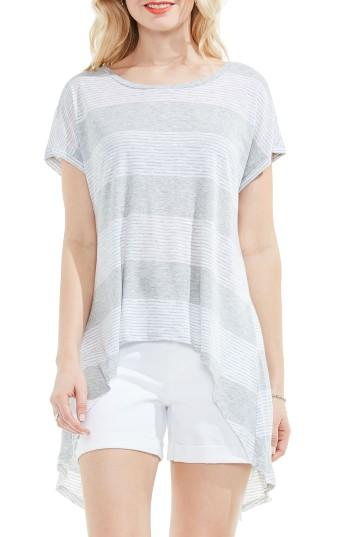 Women's Two By Vince Camuto Block Stripe Split Back Top