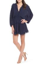 Women's Misa Los Angeles Luisa Ruffle Minidress - Blue
