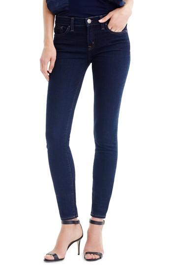Women's J.crew Toothpick Crop Skinny Jeans - Blue