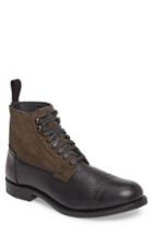 Men's Frey Garrison Cap Toe Boot .5 M - Black