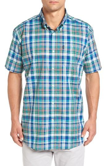 Men's Barbour Gerald Tailored Fit Madras Sport Shirt