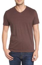 Men's Robert Barakett Royce V-neck T-shirt - Red