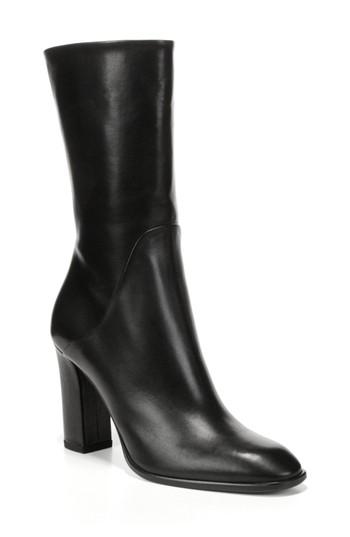 Women's Via Spiga Adrinna Mid Calf Boot .5 M - Black