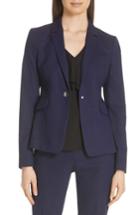 Women's Boss Jibalena Mini Glencheck Suit Jacket - Purple