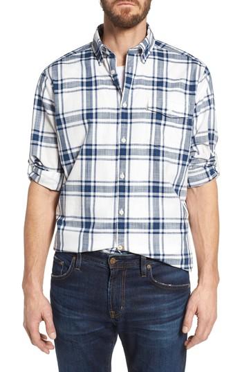 Men's Barbour Elver Tailored Fit Plaid Sport Shirt - Green