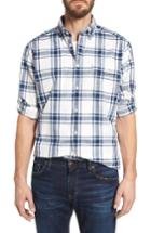 Men's Barbour Elver Tailored Fit Plaid Sport Shirt - Green