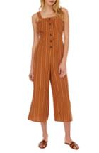 Women's Astr The Label Baseline Jumpsuit - Orange