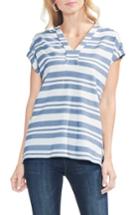 Women's Vince Camuto Variegated Stripe Top - Blue