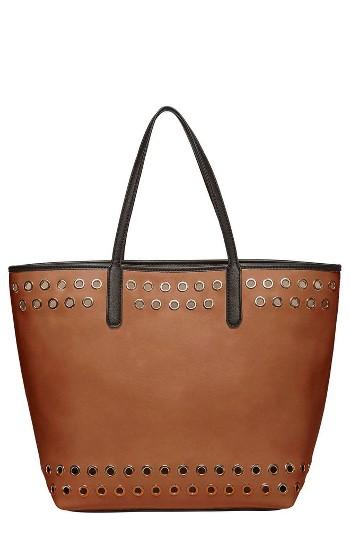 Urban Originals Wonderland Faux Leather Tote & Shoulder Bag - Beige