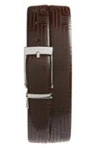 Men's Ted Baker London Reversible Leather Belt - Chocolate