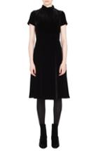 Women's Carolina Herrera Long Sleeve Paillete Dress