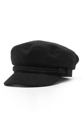 Women's Sole Society Fisherman Cap - Black