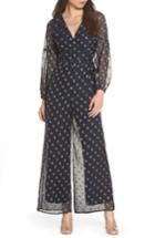Women's Ali & Jay Cosmic Love Metallic Fil Coupe Jumpsuit - Blue