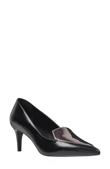 Women's Nine West Sharpin Loafer Pump M - Black