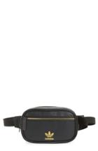 Adidas Ori Faux Leather Fanny Pack - Black