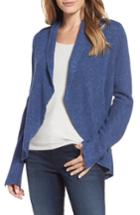 Women's Nic+zoe Vivid Shawl Collar Cardigan - Blue